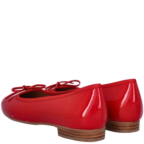 Billi Bi A6020 Ballerina Sko, Red Patent